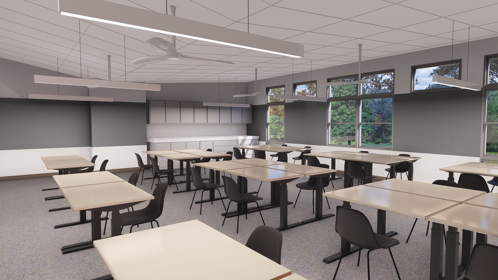 SAGE Campus Interior Classroom
